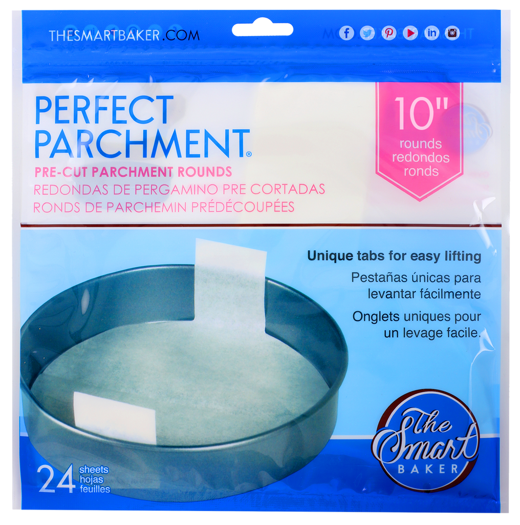 The Smart Baker 10" Round Perfect Parchment