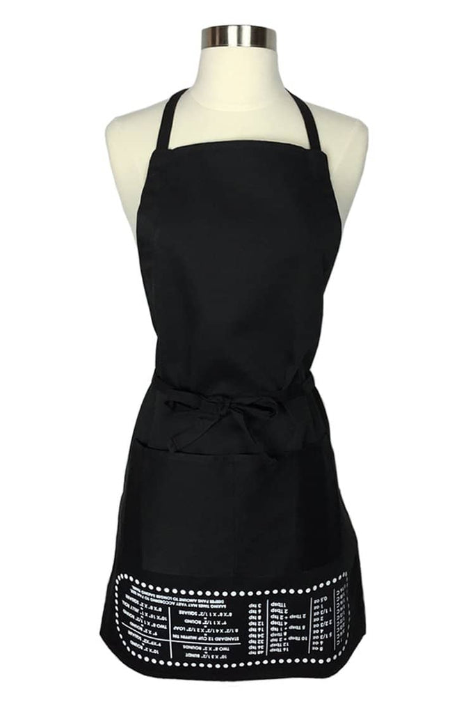 Black Cheat Sheet Apron