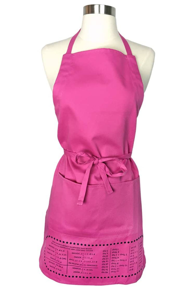 Pink Cheat Sheet Apron