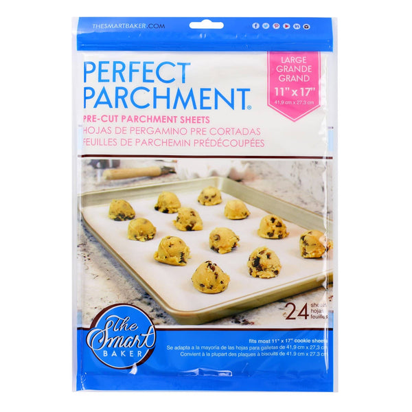 11x17 Large Pre-cut Parchment Sheets-24 pack-Package Front