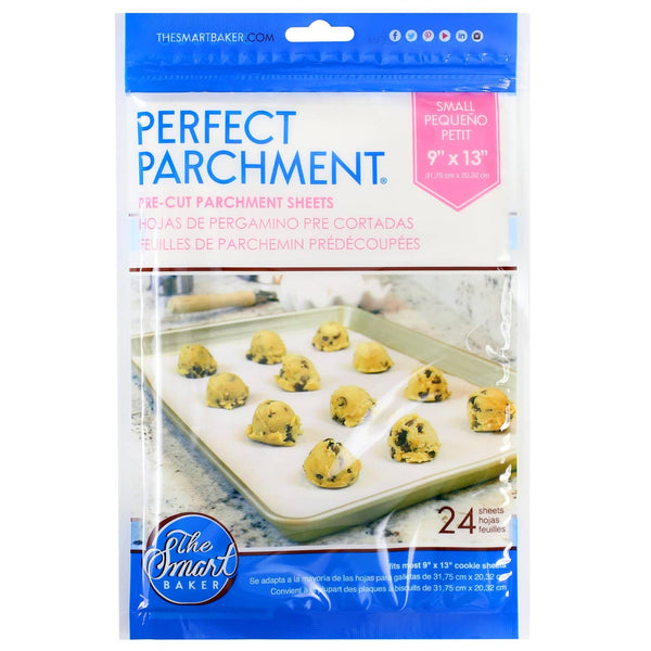 9x13 Small Pre-cut Parchment Sheets-24 pack-Package Front