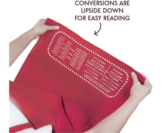 Personalized Cheat Sheet Baking Apron