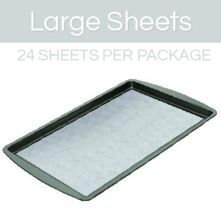 Silicone Parchment Paper 11 x 17 (10 Sheets)