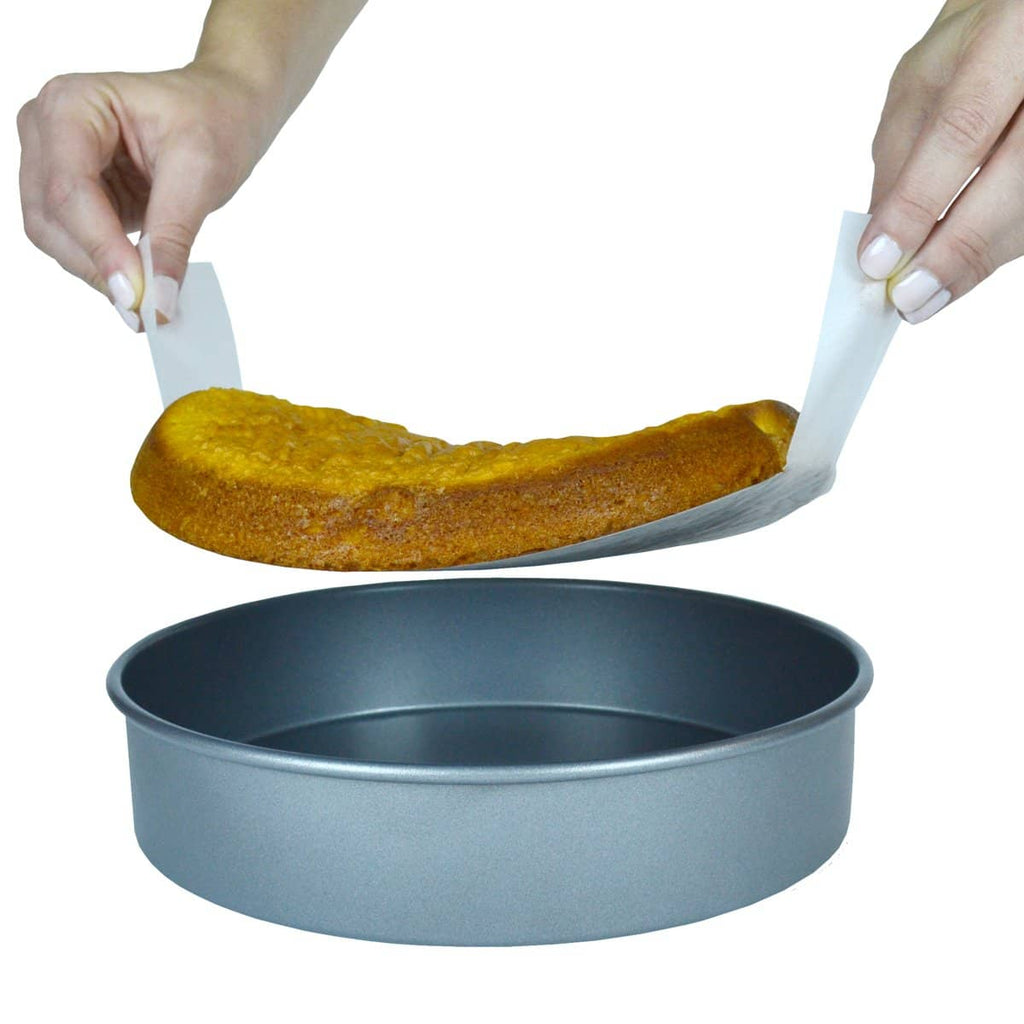 Parchment Paper In Round Cake Pan How To Line Round Cake Pan With